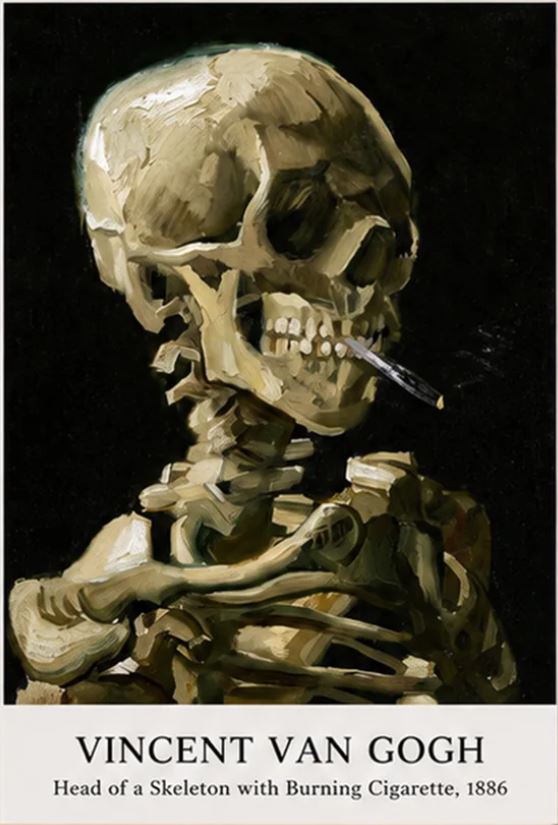 Van Gogh Kuru Kafa Tablosu